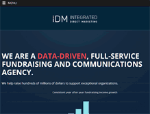 Tablet Screenshot of idm-dc.com